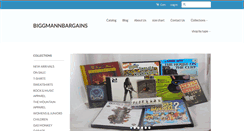 Desktop Screenshot of biggmannbargains.com